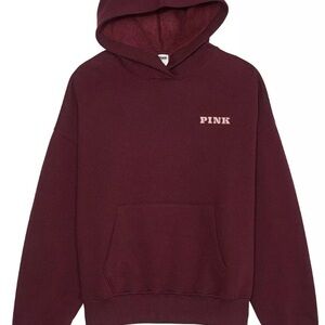 PINK Victoria's Secret Maroon Hoodie
